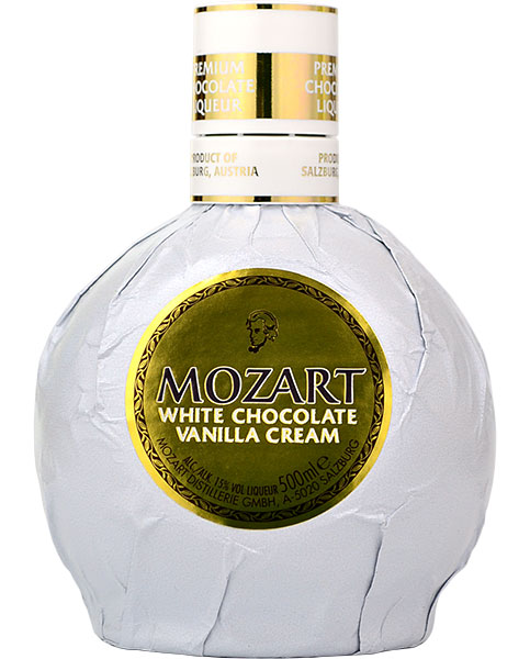 Mozart White Chocolate Vanilla Cream Liqueur 50cl