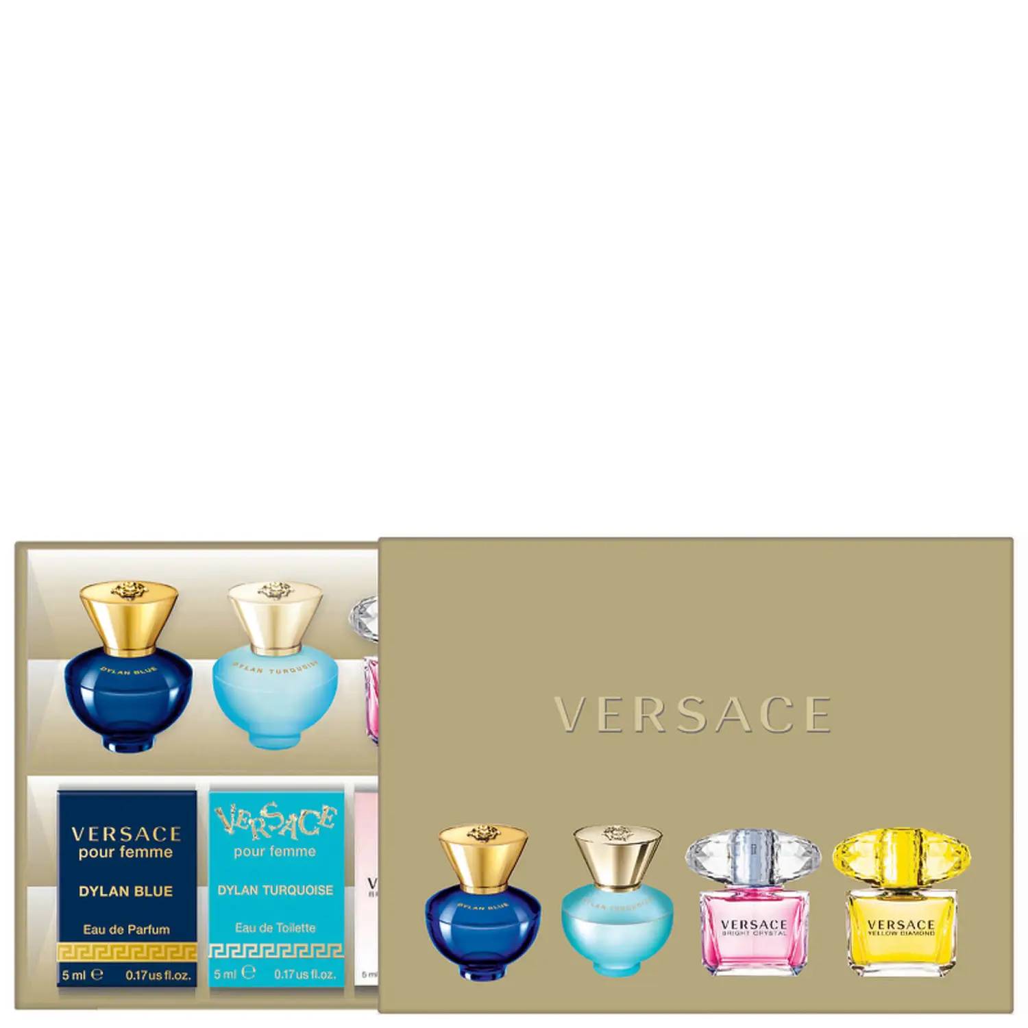 Versace Gifts & Sets Womens Mini Set x 4
