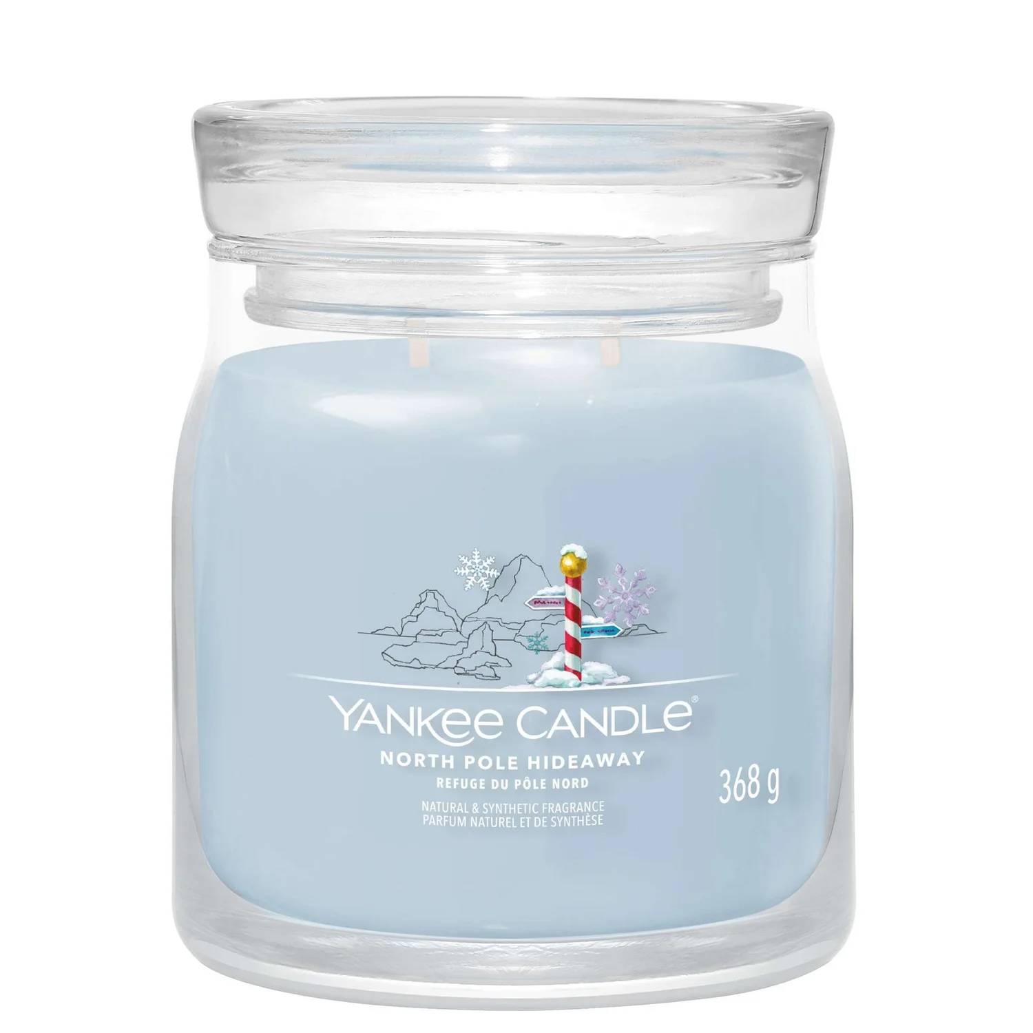 Yankee Candle Signature Jar Candle Medium North Pole Hideaway 368g