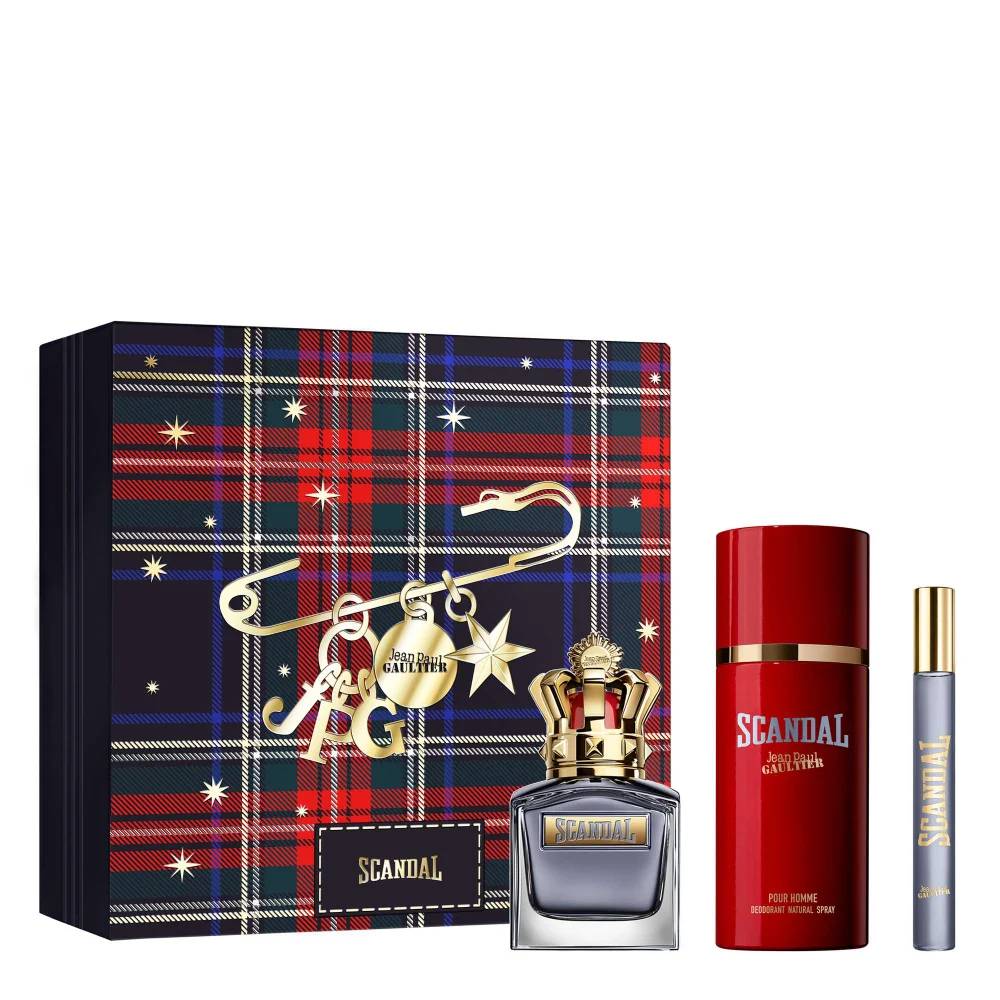 Jean Paul Gaultier Scandal Pour Homme Eau de Toilette 50ml Gift Set