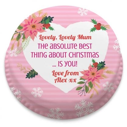 Seasonal Flamingo cake (letterbox gift cake (serves 2-4))