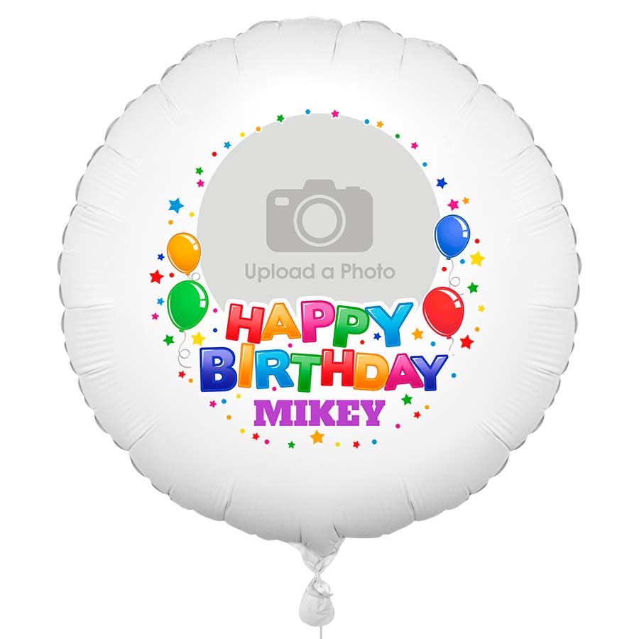 Happy Birthday Photo Balloon