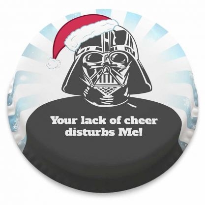 Disturbing Lack of Cheer Cake (letterbox gift cake (serves 2-4))