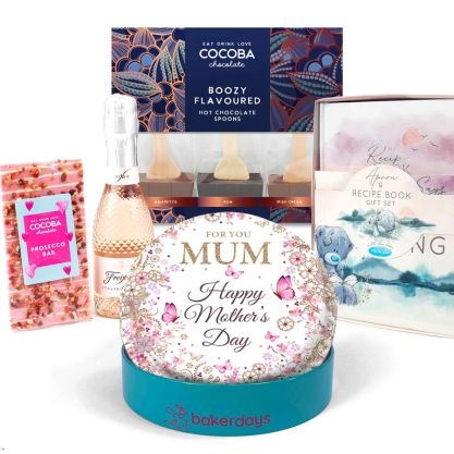 Special Mum Gift Set (Letterbox Cake Set (L) Serves 2)