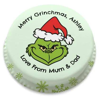 Grinchmas Cake (letterbox gift cake (serves 2-4))