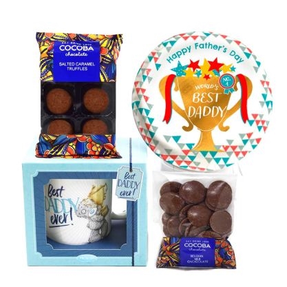 daddy cup gift set (letterbox cake set(xs) serves 2)
