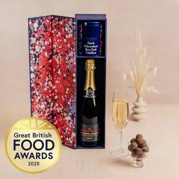 The English Sparkling Wine and Truffles Gift