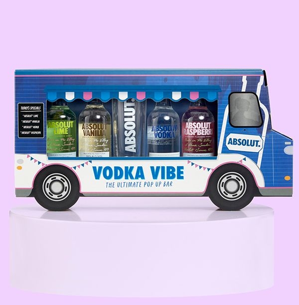 Absolut Flavoured Vodka Bus