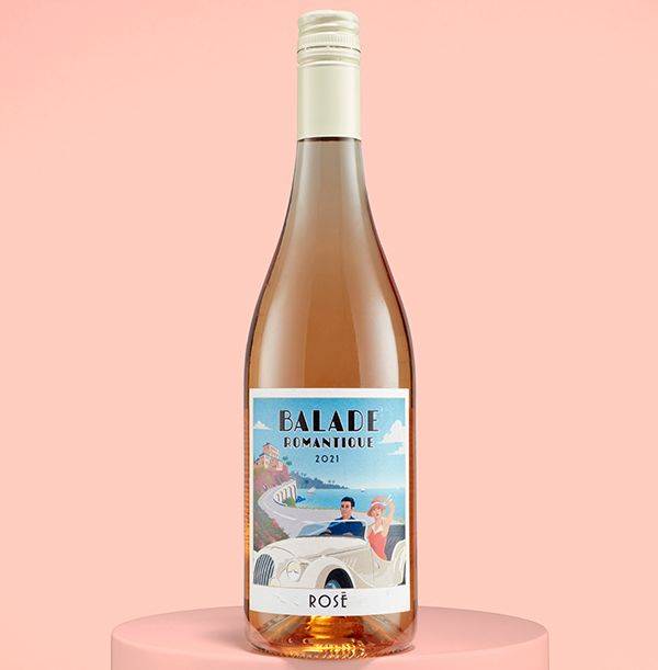 Balade Romantique Rose