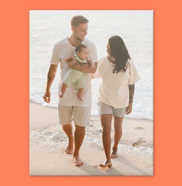 Full Photo Canvas Print - Portrait, White Edge (Canvas-Portrait-20x30)
