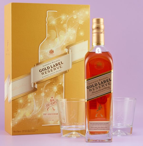 Johnnie Walker Gold Label Reserve Gift Set