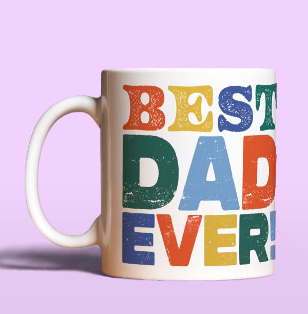 Best Dad Ever! Photo Upload Mug