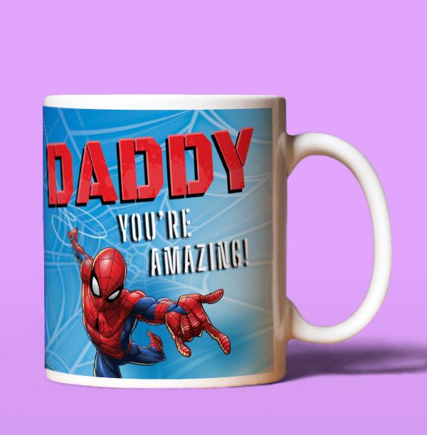 Spiderman Daddy Mug