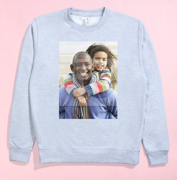 Full Photo Upload Personalised Sweatshirt (Kids)