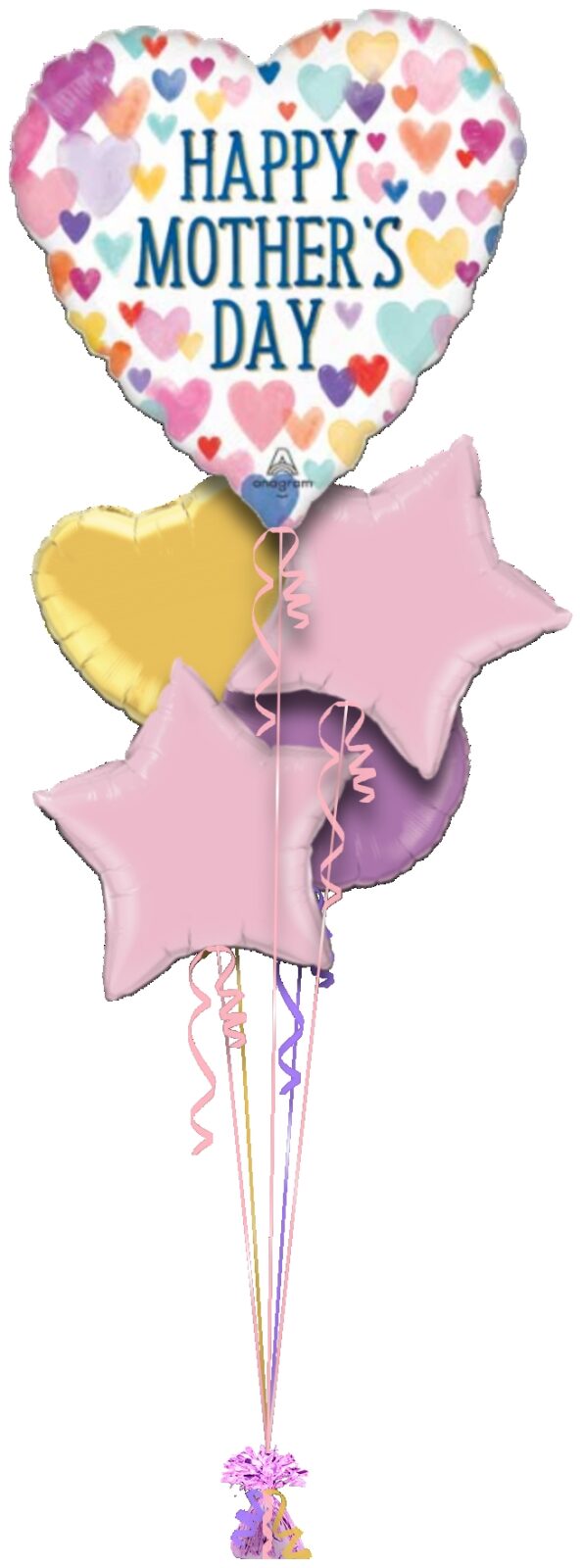 Mothers Day Giant Heart Air Filled Display
