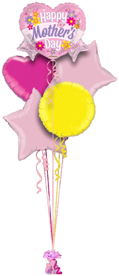 Mothers Day Heart with Bow