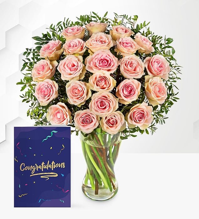 La Belle with Congratulations Card (Standard)
