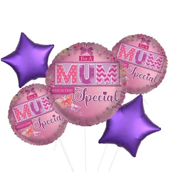 Special Mum Foil Balloon (3 Balloons Gift Boxed)