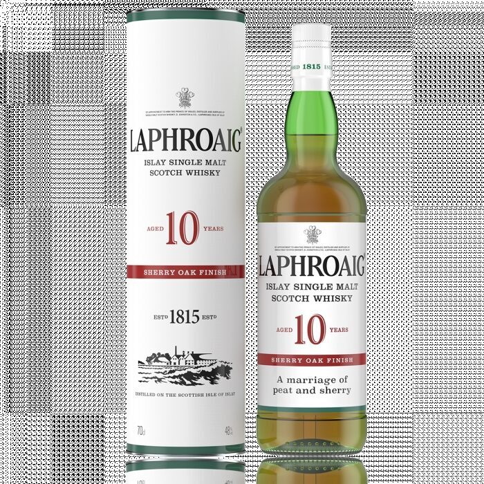 Laphroaig Sherry Oak Finish 10 Year Old - Single Malt Scotch Whisky