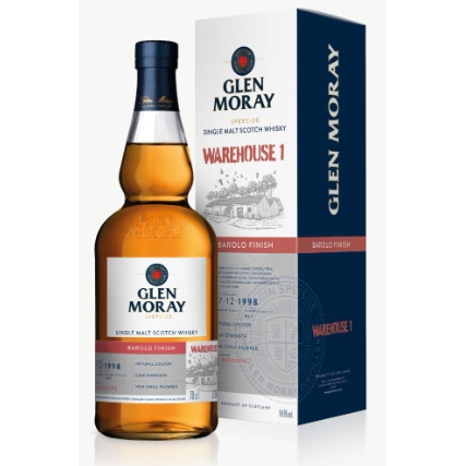 Glen Moray Warehouse 1 Barolo Finish 1998 52.9% (UK Exclusive) - Single Malt Scotch Whisky