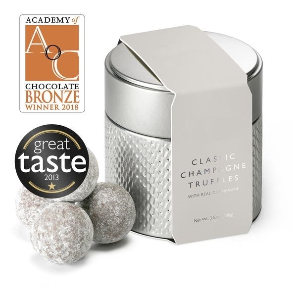 Classic Champagne Truffle Tin
