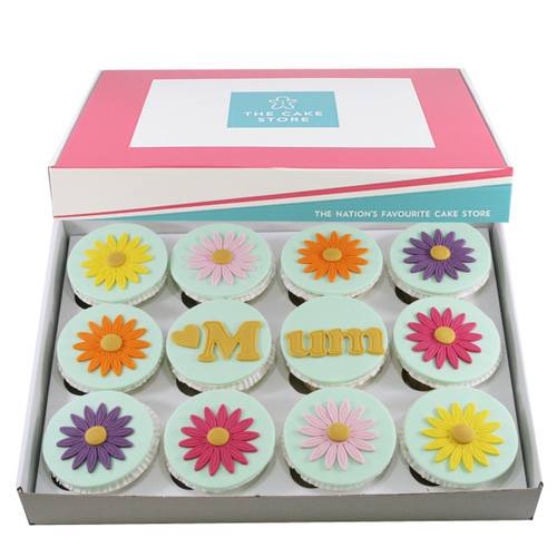 Gerberas Mum Cupcakes