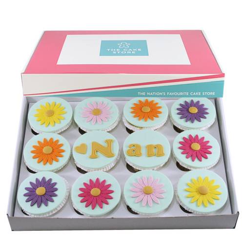 Gerberas Nan Cupcakes