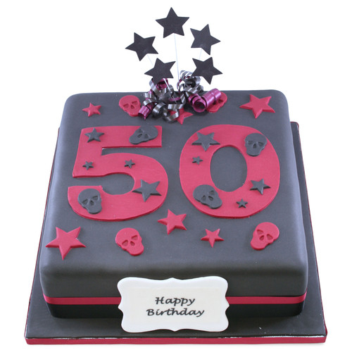 Gothic Number Cake