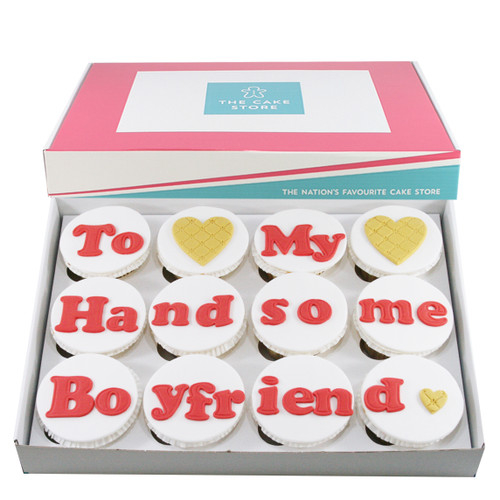 Handsome Boyfriend Cupcakes