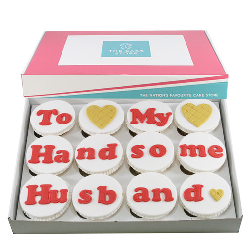 Handsome Husband Cupcakes