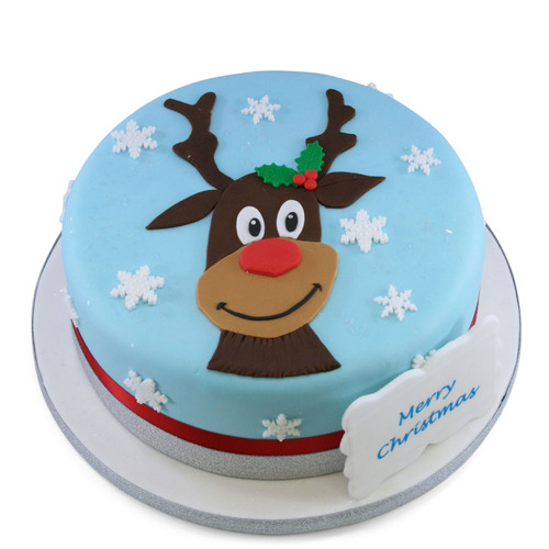 Jolly Reindeer Cake
