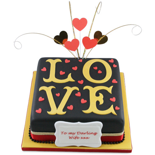 Love Letters Cake