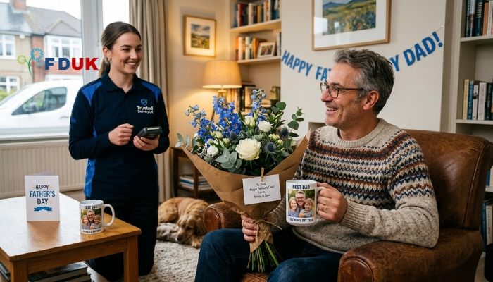 Trusted personalized gifts delivery UK — Flowers UK Delivery Father's Day 