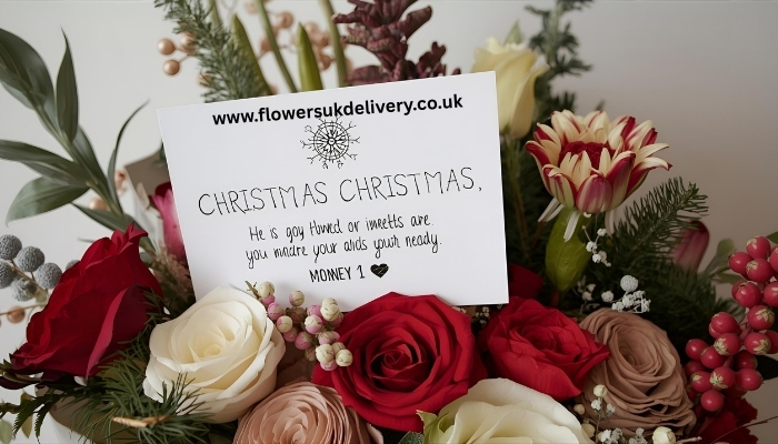 Christmas flowers and gift hampers for UK families with festive goodies Placement: After this subsection