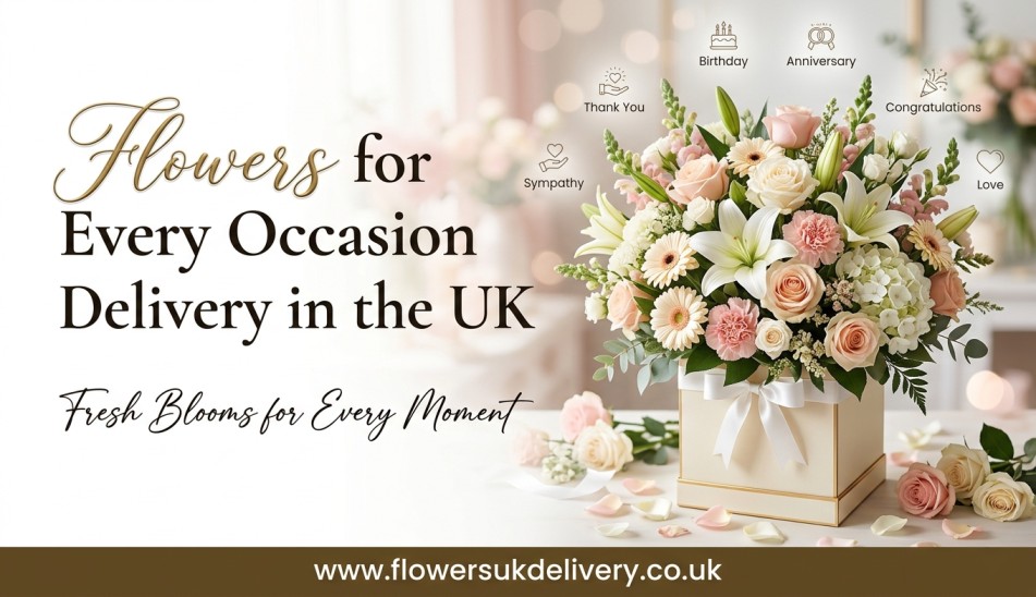 Flowers for Every Occasion Delivery in the UK – Fresh Blooms for Every Moment