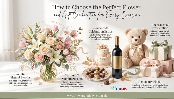 How to Choose the Perfect Flower and   Gift Combination for Every Occasion