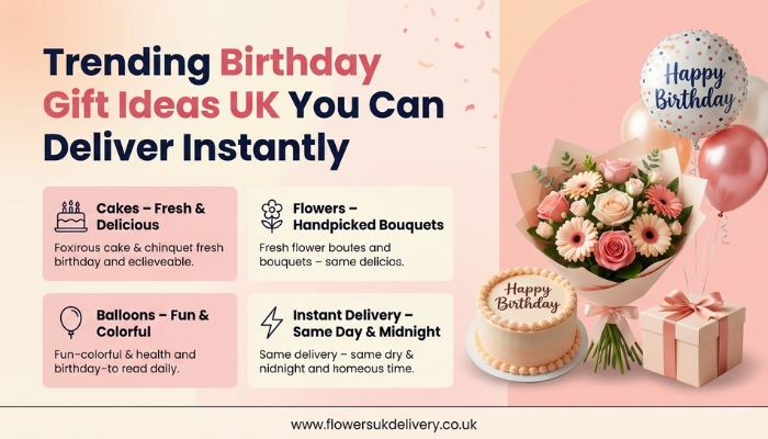 Trending Birthday Gift Ideas UK You Can Deliver Instantly