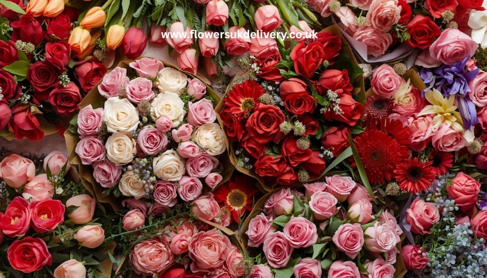 Valentines flowers for him and her romantic bouquet options UK delivery