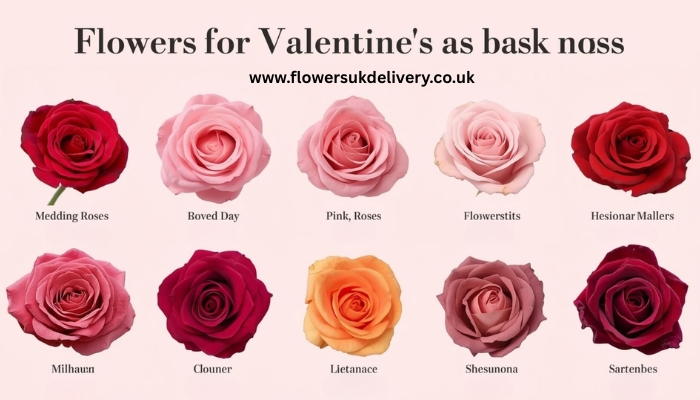 Flowers for Valentine's gift meaning guide rose colors symbolism