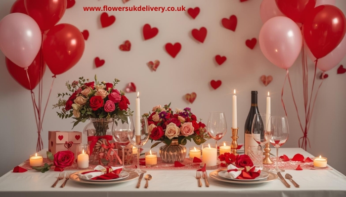  Valentine's Day gifts for couples - romantic home celebration setup