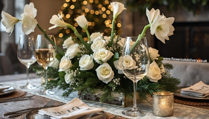 Christmas gift ideas premium champagne bottle elegant gift box festive wine present