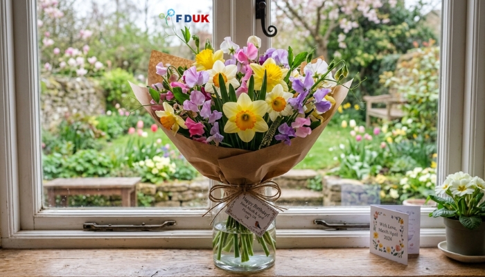 January birth month flowers — carnations and snowdrops for birthday gifts UK