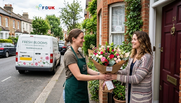 anniversary flowers delivery to UK fresh blooms bouquet