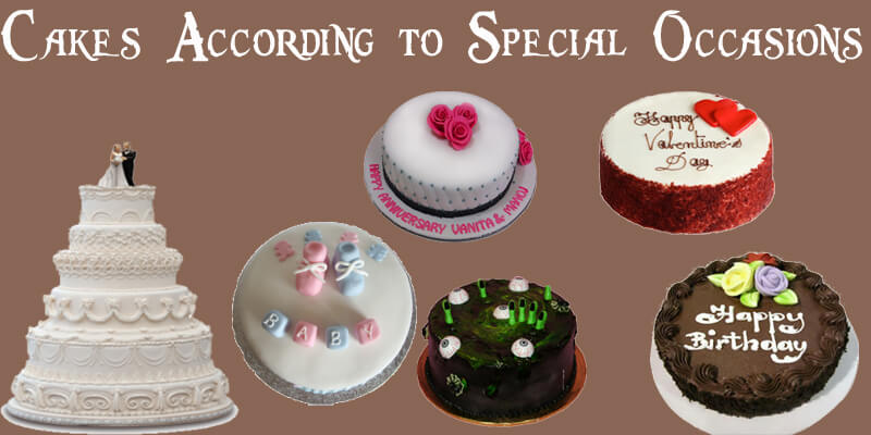 Cakes According to Special Purpose